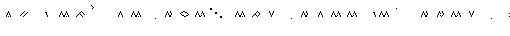 Specimen for GNU Unifont Sans-Serif (Buginese script).