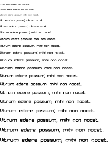 Specimen for Jeopardize BRK Normal (Latin script).