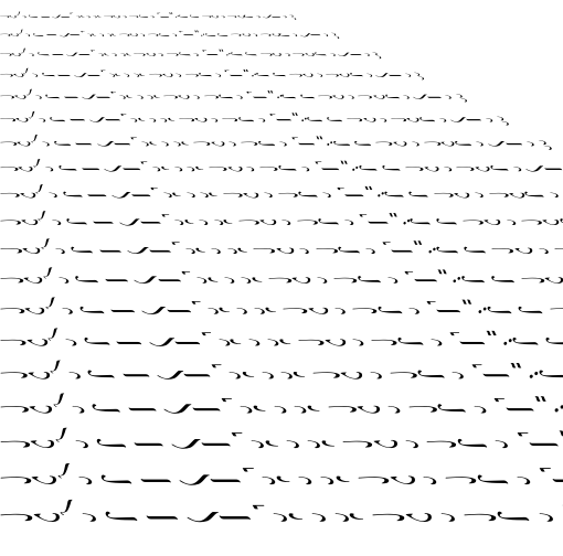 Specimen for Kurinto Arte Aux Regular (Musical_Symbols script).