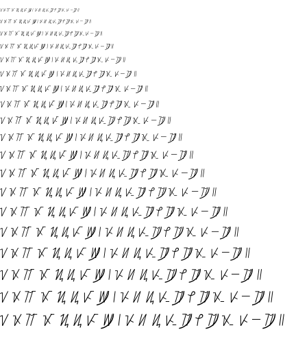 Specimen for Kurinto Book Bold (Hanunoo script).
