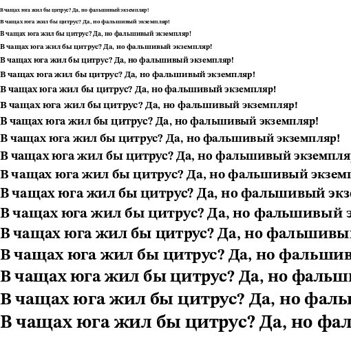 Specimen for Kurinto News Core Bold (Cyrillic script).