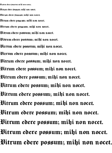 Specimen for Kurinto Olde Core Wide (Latin script).