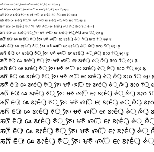 Specimen for Kurinto Plot Regular (Lepcha script).