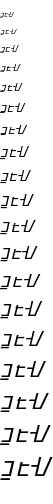 Specimen for Kurinto Type SemiWide Bold (Buhid script).