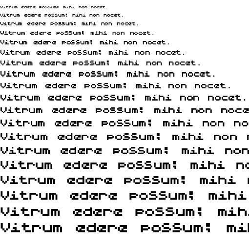 Specimen for Lilliput Steps Regular (Latin script).