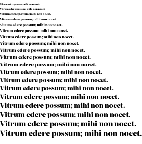 Specimen for Literata 72pt ExtraBold (Latin script).