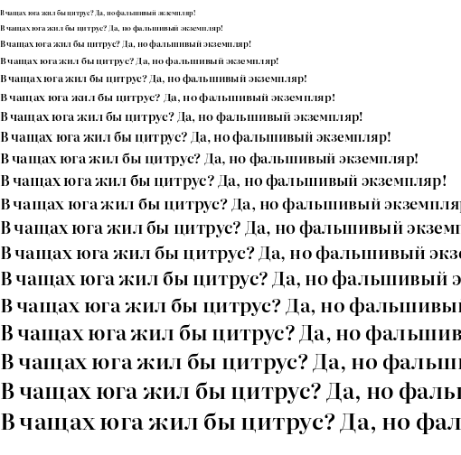 Specimen for Literata 72pt SemiBold (Cyrillic script).