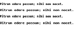 Specimen for Misc Termsyn Bold (Latin script).