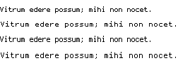 Specimen for Misc Termsyn Regular (Latin script).