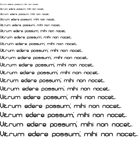 Specimen for Mysterons BRK Normal (Latin script).