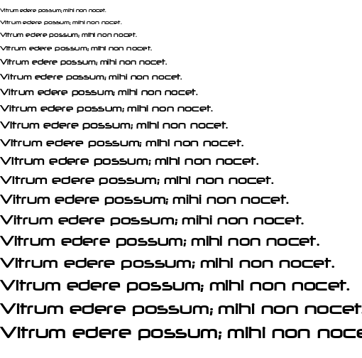 Specimen for Neuropolitical Regular (Latin script).