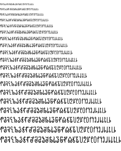 Specimen for Noto Sans Sora Sompeng Regular (Sora_Sompeng script).