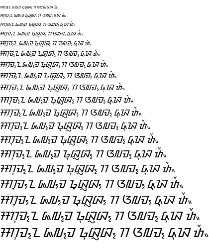 Specimen for Noto Sans Sundanese Regular (Sundanese script).