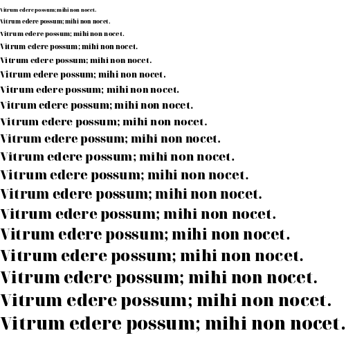Specimen for Noto Serif Display Black (Latin script).
