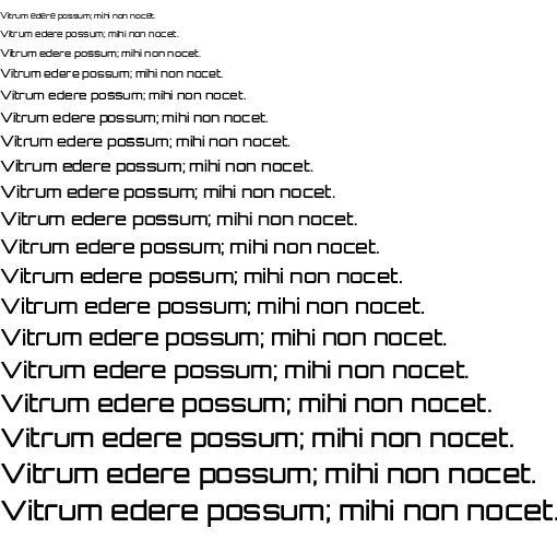 Specimen for Orbitron Medium (Latin script).