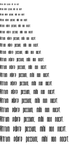 Specimen for Overhead BRK Normal (Latin script).