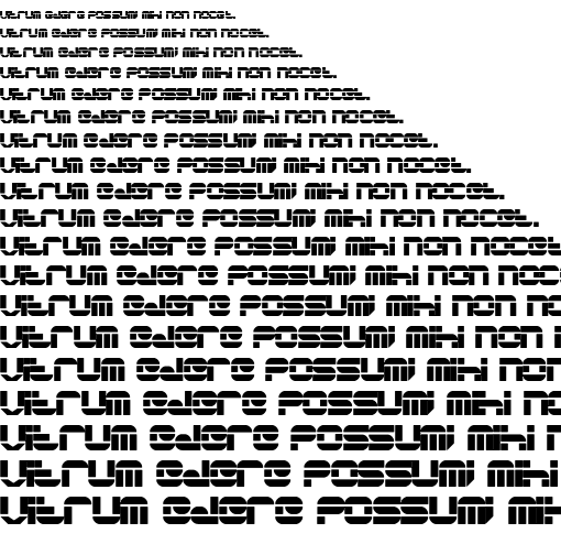 Specimen for Pseudo BRK Regular (Latin script).