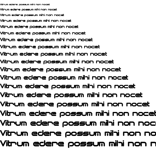 Specimen for Quantum Round BRK Regular (Latin script).