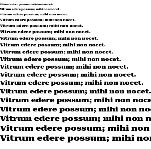 Specimen for Roboto Serif 14pt ExtraExpanded Black (Latin script).