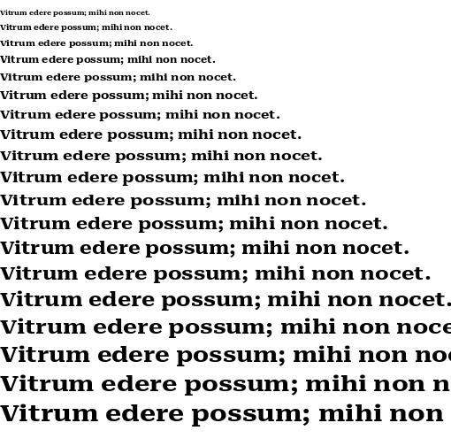 Specimen for Roboto Serif 14pt ExtraExpanded Bold (Latin script).