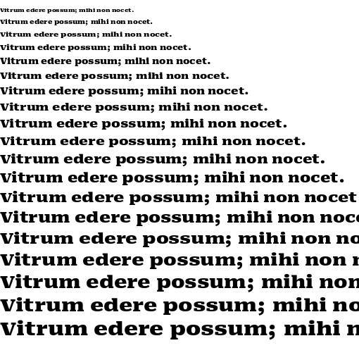 Specimen for Roboto Serif 8pt ExtraExpanded Black (Latin script).