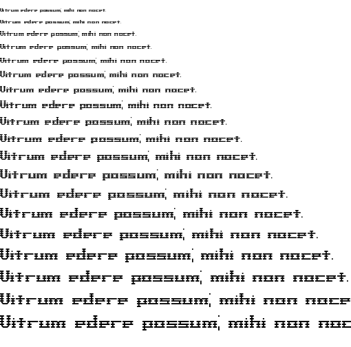 Specimen for Scalelines BRK Normal (Latin script).