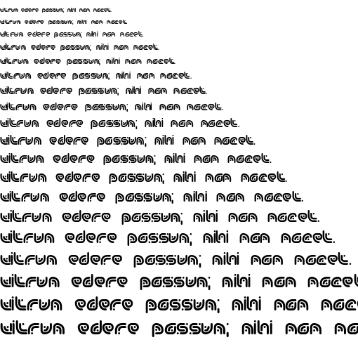 Specimen for Sequence BRK Normal (Latin script).