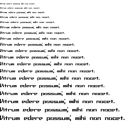 Specimen for Setback TT BRK Regular (Latin script).