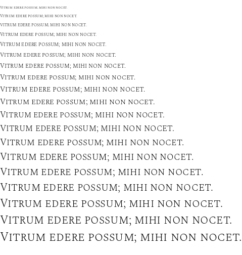 Specimen for Spectral SC ExtraLight (Latin script).