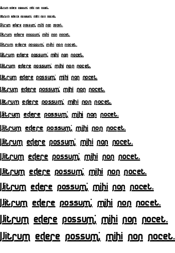 Specimen for Underscore 2 BRK Normal (Latin script).