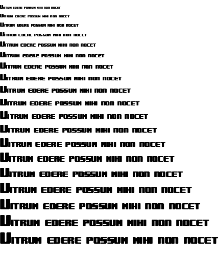 Specimen for Underwhelmed BRK Regular (Latin script).