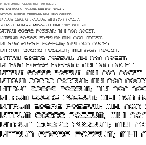 Specimen for Vertigo Upright BRK Normal (Latin script).