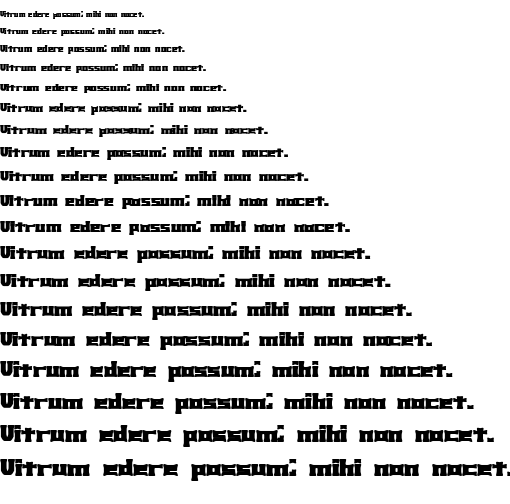 Specimen for Xhume BRK Regular (Latin script).