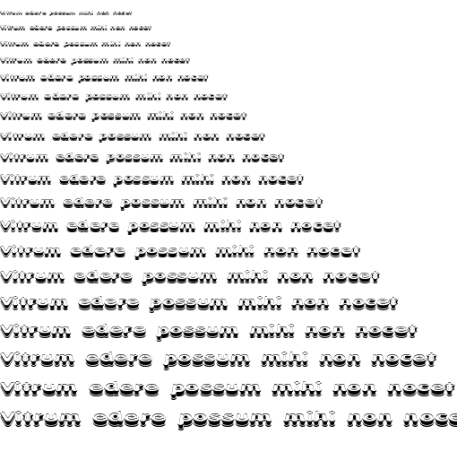 Specimen for Xtrusion BRK Regular (Latin script).